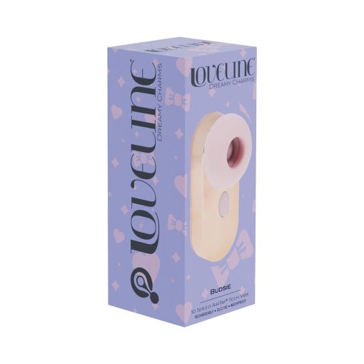 Loveline Budsie Airtaptech Rechargeable Vibrator Pink