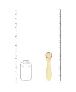 Loveline Darling Airtaptech Rechargeable Vibrator Yellow