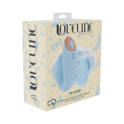 Loveline Daydream Airtaptech Rechargeable Vibrator Blue