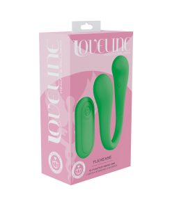 Loveline Flexease Bend Vibe Liquid Silicone Green