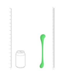 Loveline Flexease Bend Vibe Liquid Silicone Green