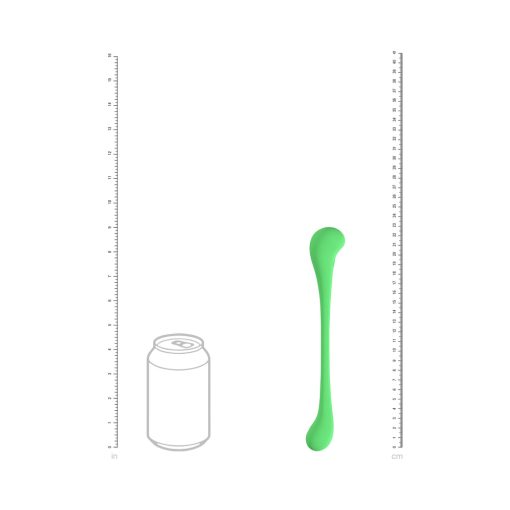 Loveline Flexease Bend Vibe Liquid Silicone Green - Image 5