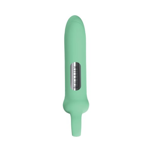 Loveline Harmony Loop Grip Vibe Liquid Silicone Green - Image 3