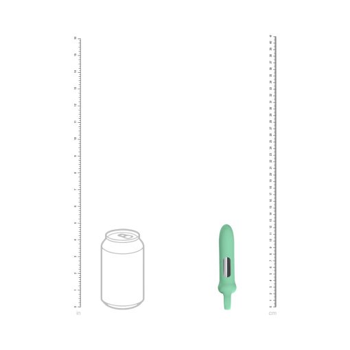 Loveline Harmony Loop Grip Vibe Liquid Silicone Green - Image 4