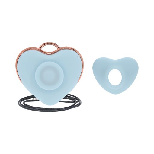 Loveline Luvie Airtaptech Rechargeable Vibrator Waterproof Blue - Image 2