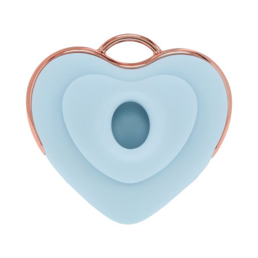 Loveline Luvie Airtaptech Rechargeable Vibrator Waterproof Blue - Image 4