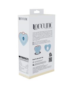 Loveline Luvie Airtaptech Rechargeable Vibrator Waterproof Blue