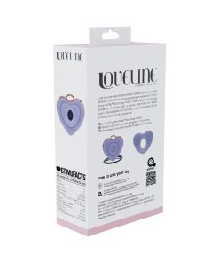 Loveline Luvie Airtaptech Rechargeable Vibrator Waterproof Lavender