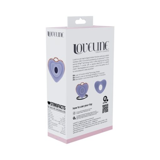 Loveline Luvie Airtaptech Rechargeable Vibrator Waterproof Lavender - Image 8