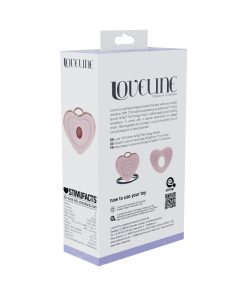 Loveline Luvie Airtaptech Rechargeable Vibrator Waterproof Pink