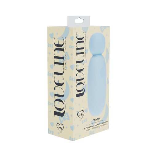 Loveline Mochi Rechargeable Vibrator Waterproof Blue