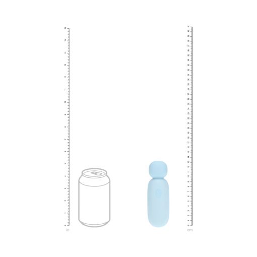 Loveline Mochi Rechargeable Vibrator Waterproof Blue - Image 5