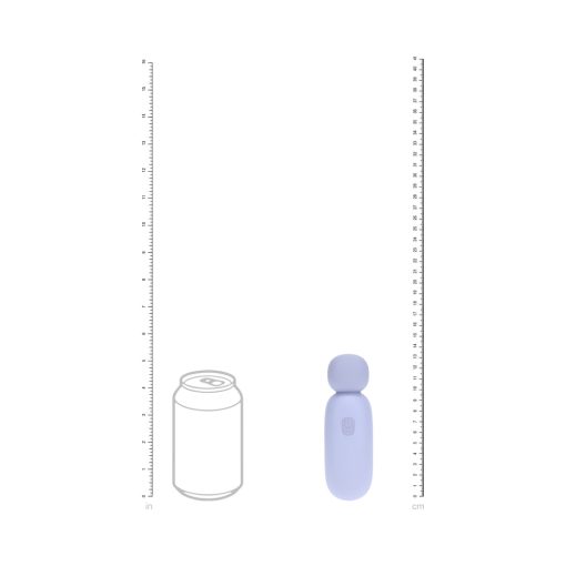 Loveline Mochi Rechargeable Mini Wand Vibrator Waterproof Lavender - Image 5