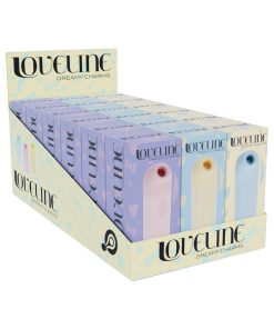 Loveline Sweetie Airtaptech Rechargeable Vibrator Waterproof 18-Piece Display