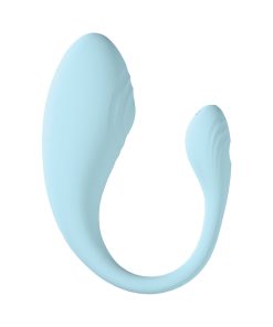 Loveline Wave C-Shape Vibe Waterproof Remote Blue