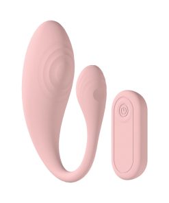 Loveline Wave C-Shape Vibe Waterproof Remote Pink