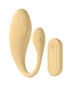 Loveline Wave C-Shape Vibe Waterproof Remote Yellow