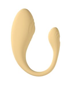 Loveline Wave C-Shape Vibe Waterproof Remote Yellow