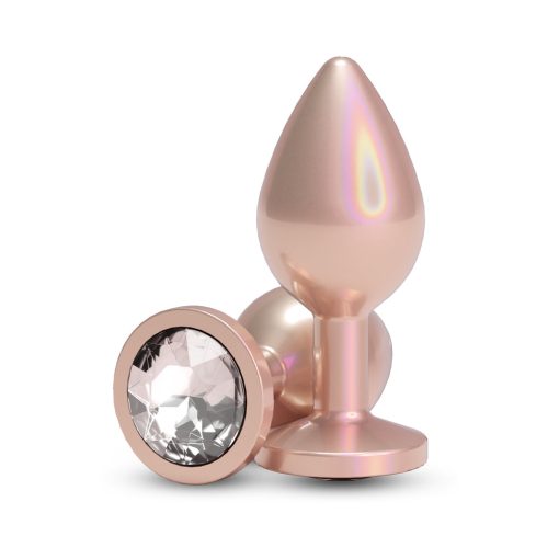 Rear Assets Plug Iridescent Champagne/Clear Medium - Image 2