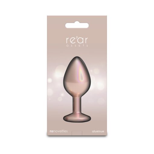 Rear Assets Plug Iridescent Champagne/Clear Medium - Image 4