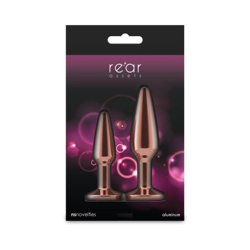 Rear Assets Tapered Trainer Plug Kit Rose Gold/Pink - Image 4