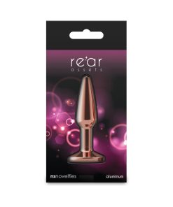Rear Assets Tapered Plug Rose Gold/Pink Small