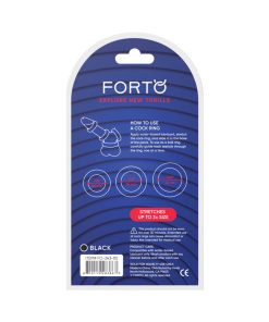Forto F-39: Trio Cockring Set Black