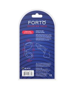 Forto F-45: Textured Bridge Cocksling Black