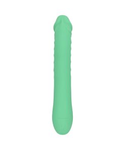 Evolved Full Throttle Rechargeable Warming Vibrator Silicone Mint Green