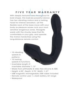 Zero Tolerance Mr Prostate Twirling Prostate Vibe with Remote – Black 19 Zero Tolerance Mr Prostate Twirling Prostate Vibe with Remote – Black