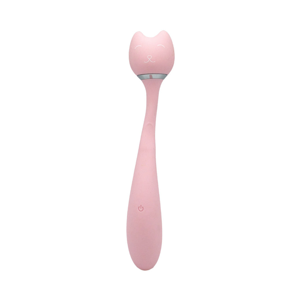 Purrs Like A Kitten Rechargeable Wand Vibrator – Pink 4 Purrs Like A Kitten Rechargeable Wand Vibrator – Pink - Image 4