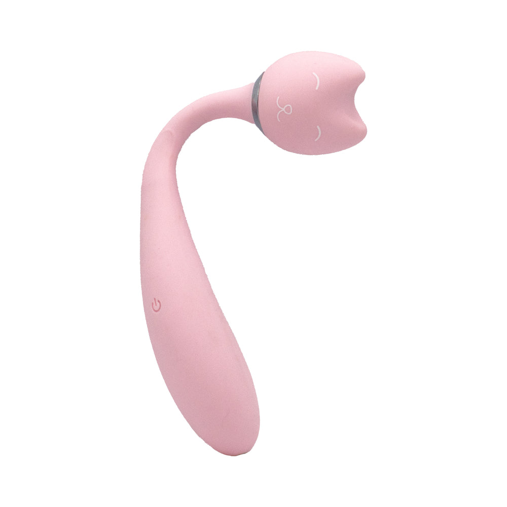 Purrs Like A Kitten Rechargeable Wand Vibrator – Pink 5 Purrs Like A Kitten Rechargeable Wand Vibrator – Pink - Image 5