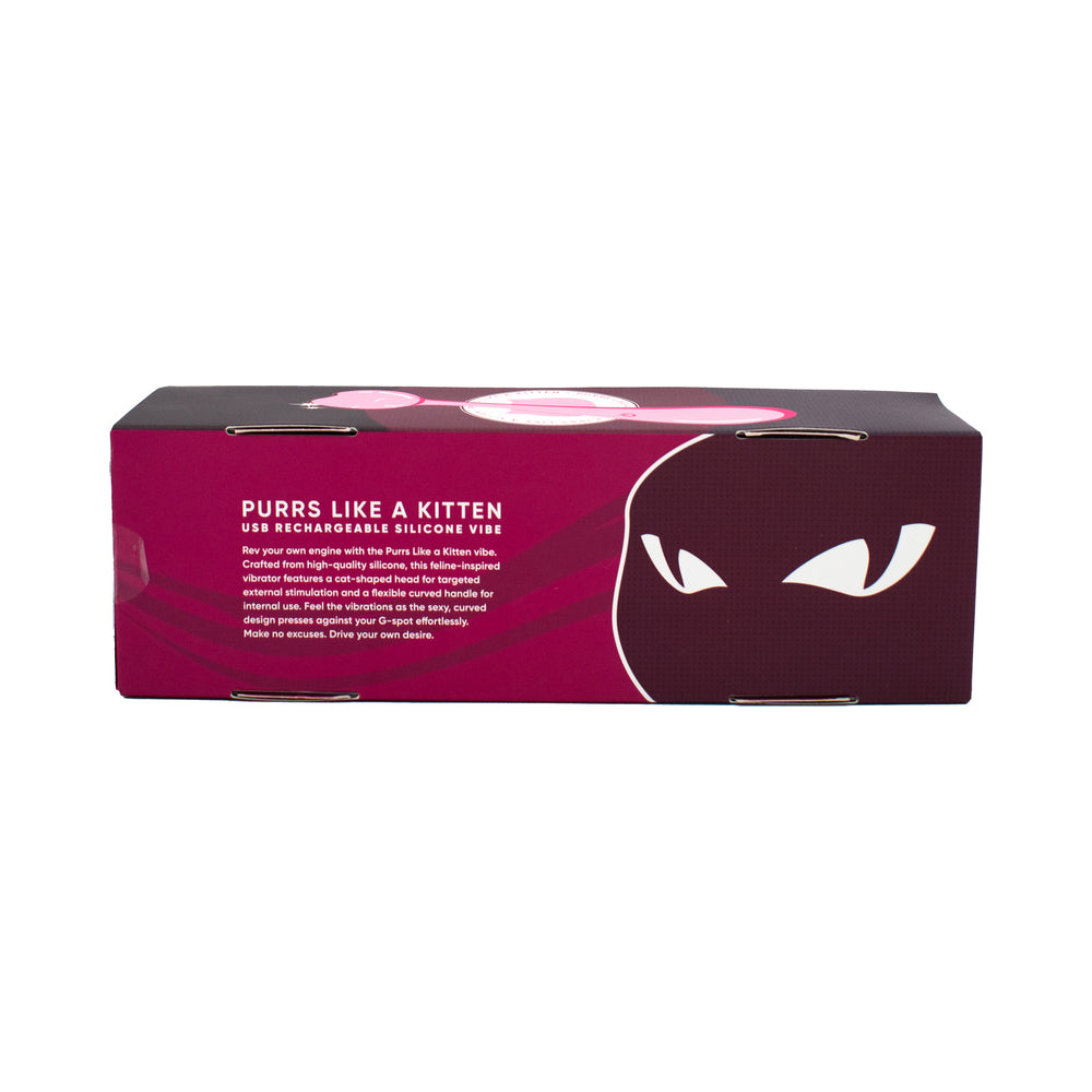 Purrs Like A Kitten Rechargeable Wand Vibrator – Pink 8 Purrs Like A Kitten Rechargeable Wand Vibrator – Pink - Image 8