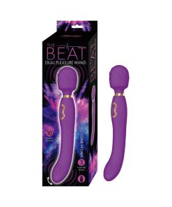 The Beat Dual Pleasure Wand Purple