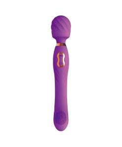 The Beat Dual Pleasure Wand Purple