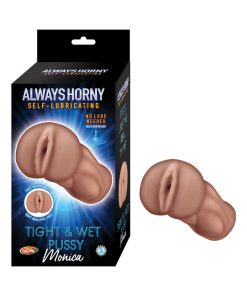 Always Horny Self-Lubricating Masturbator Monica Dark