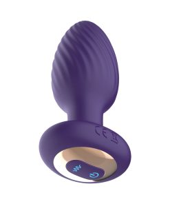 The Royale Rotating Anal Plug Purple