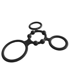 Enhancer Quad Cockring Black