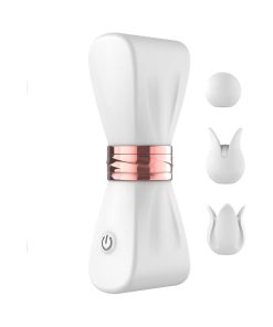 Gold Glam Tri-Tip Vibe White