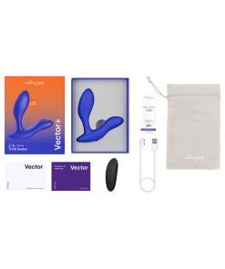We-Vibe Vector+ Dual Stimulation Prostate Massager – Royal Blue 29 We-Vibe Vector+ Dual Stimulation Prostate Massager – Royal Blue