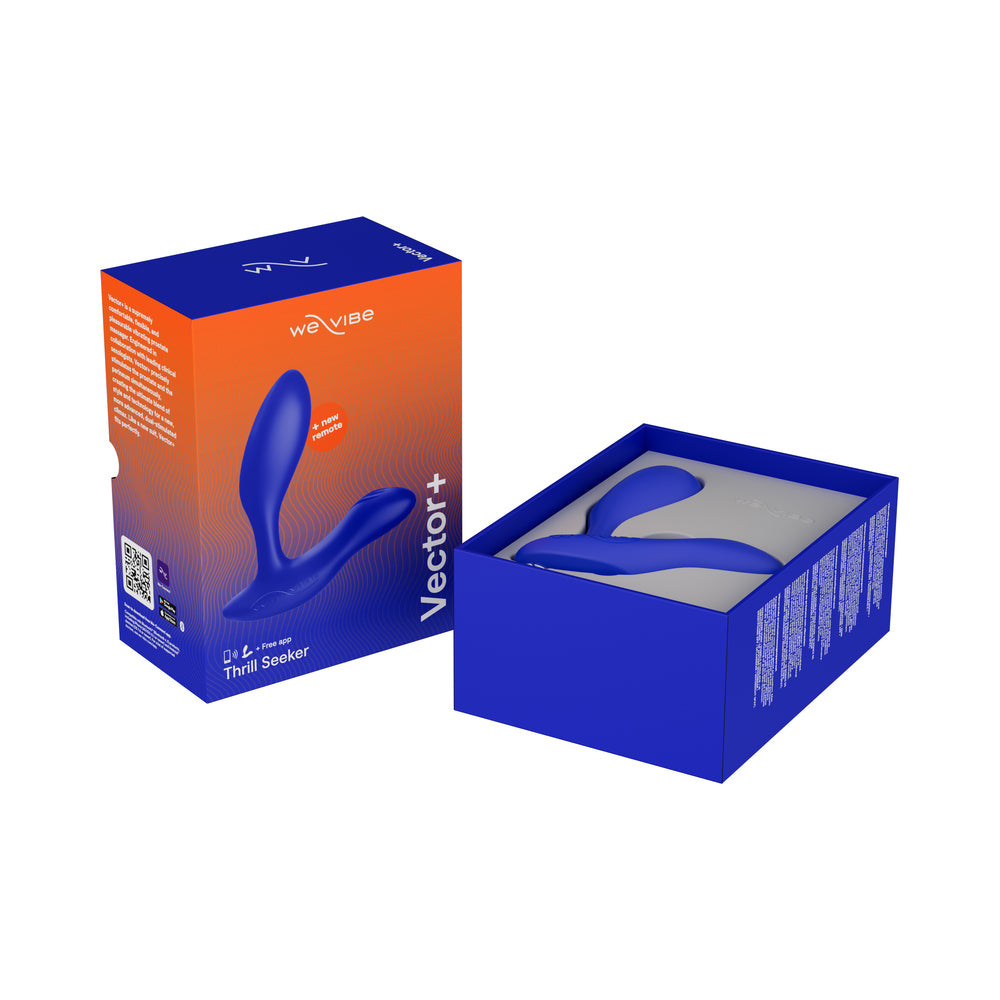 We-Vibe Vector+ Dual Stimulation Prostate Massager – Royal Blue 14 We-Vibe Vector+ Dual Stimulation Prostate Massager – Royal Blue - Image 14