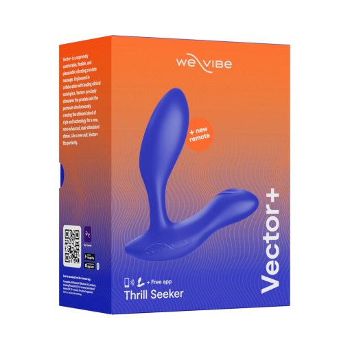 We-Vibe Vector+ Dual Stimulation Prostate Massager – Royal Blue - Image 16