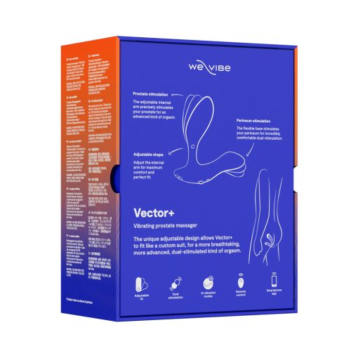 We-Vibe Vector+ Dual Stimulation Prostate Massager – Royal Blue - Image 17