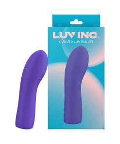 Luv Inc Cb42: Curved Luv Bullet Purple