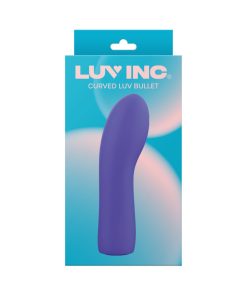 Luv Inc Cb42: Curved Luv Bullet Purple