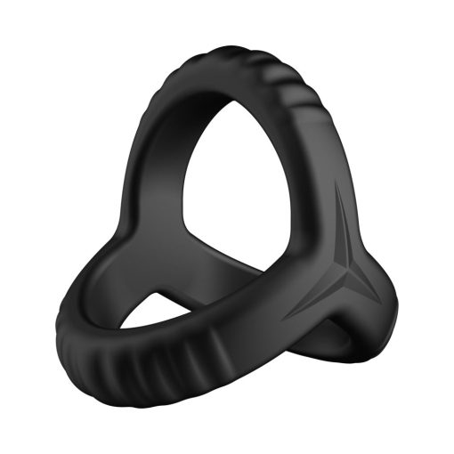 Forto F-59: Tri Cock & Ball Ring Black - Image 2