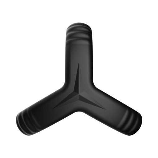 Forto F-59: Tri Cock & Ball Ring Black - Image 3