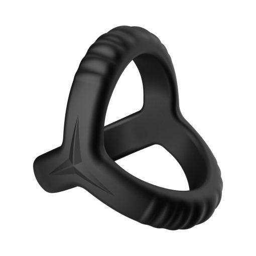 Forto F-59: Tri Cock & Ball Ring Black - Image 5