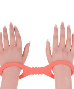 Sportsheets Sex & Mischief Peaches 'N Creame Small Silicone Cuffs