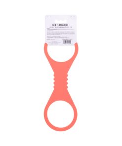 Sportsheets Sex & Mischief Peaches 'N Creame Large Silicone Cuffs